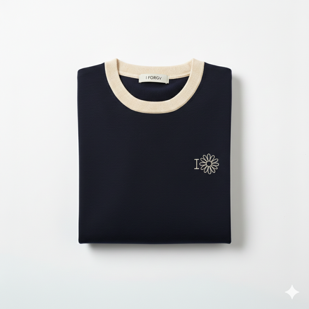 KNIT SHIRT MEN MODEL ADMIRABLE COLOR NAVY